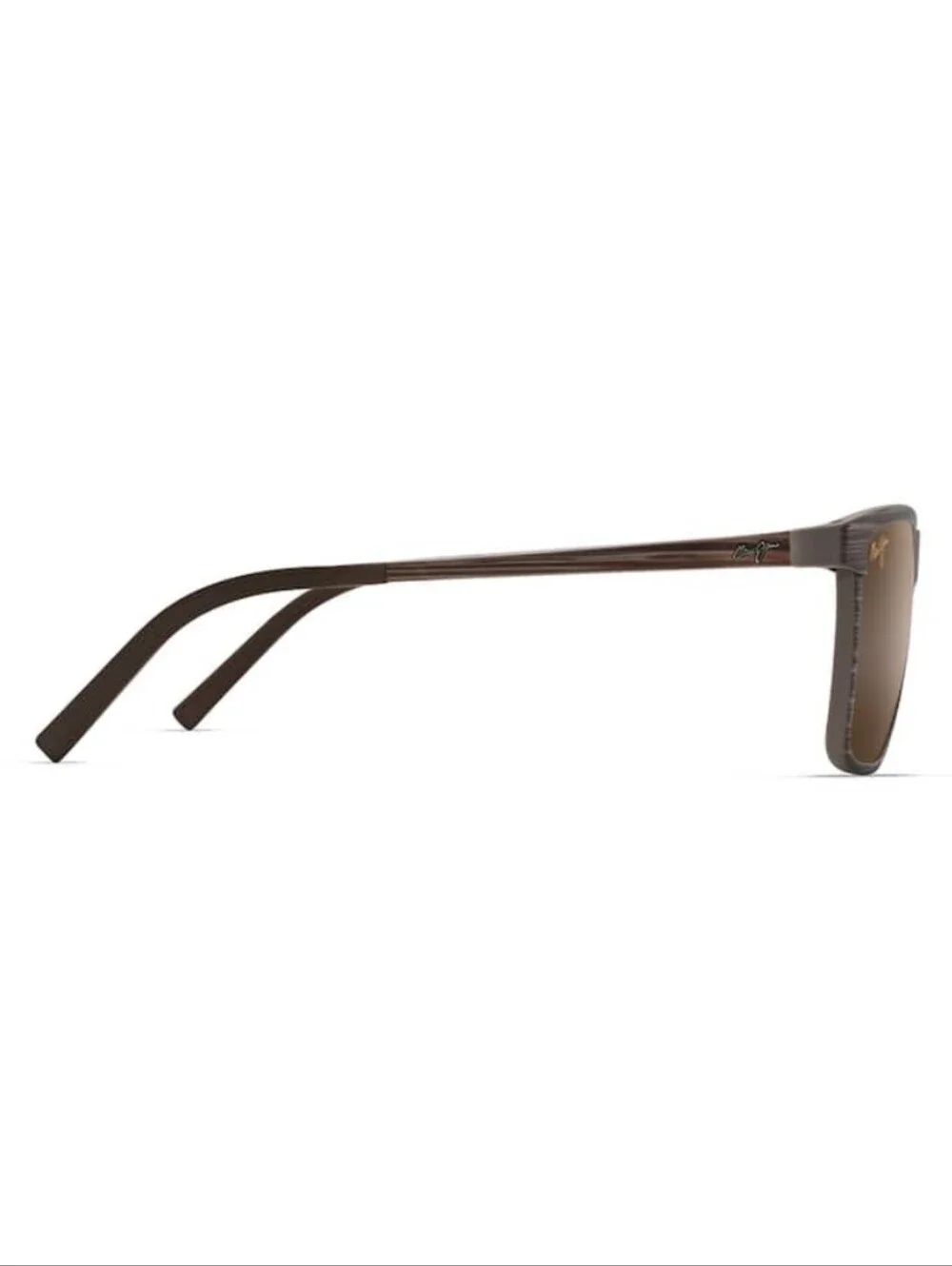 NWT Maui Jim One Way Polarized Rectangular Sunglasses | Bronze Brown | Square - Picture 3 of 5